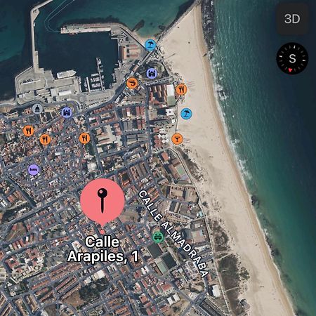 Apartamento Piso Tarifa centro, cerca de la playa Exterior foto